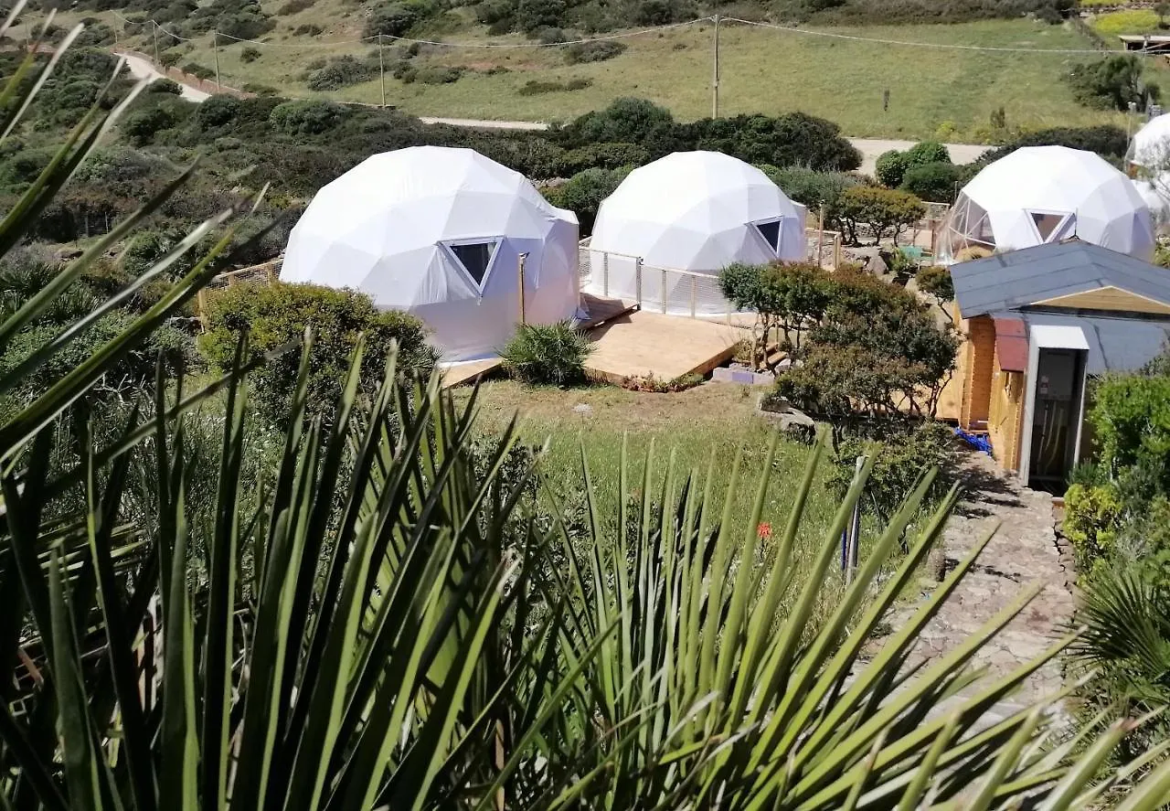 B&B Glamping Semaforo Capo Sperone SantʼAntìoco Italien
